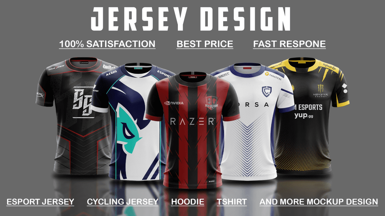 I will design any jersey in 24 hours