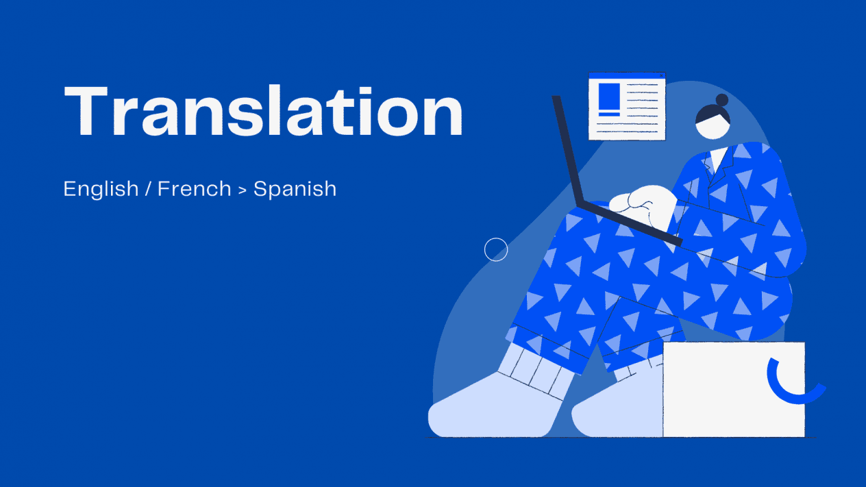 Professional translations ($0.09 per word)