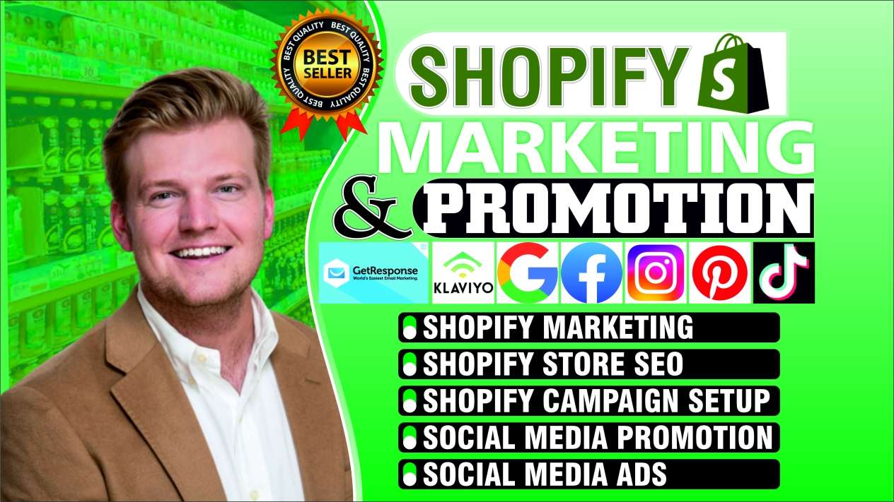 I will promote shopify store, shopify marketing, website traffic, shopify sales