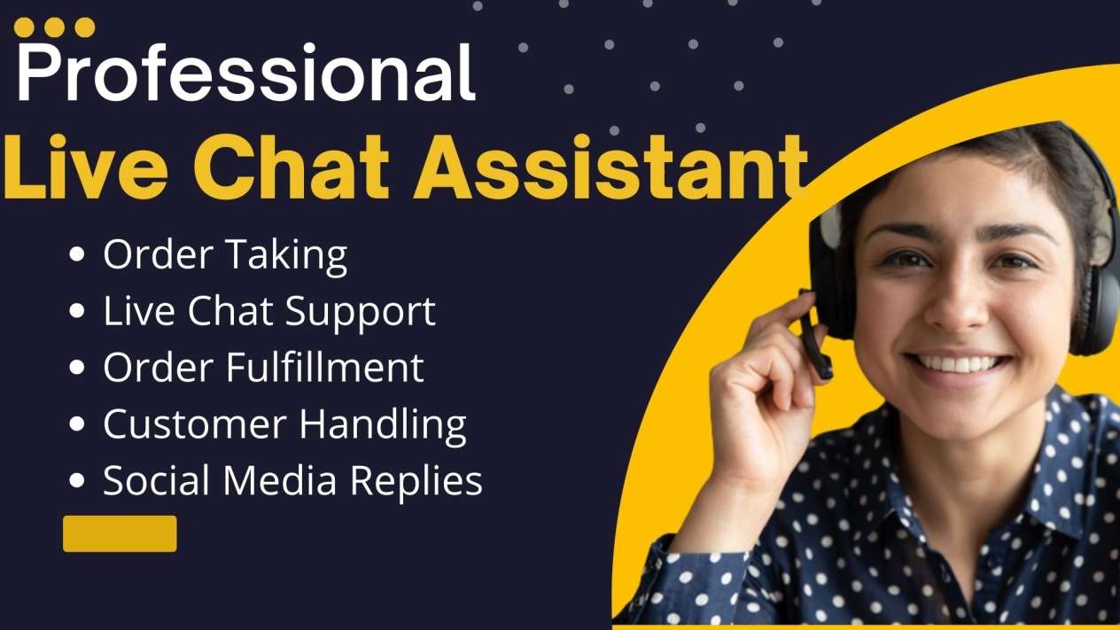 I will be your live chat support and email support representative