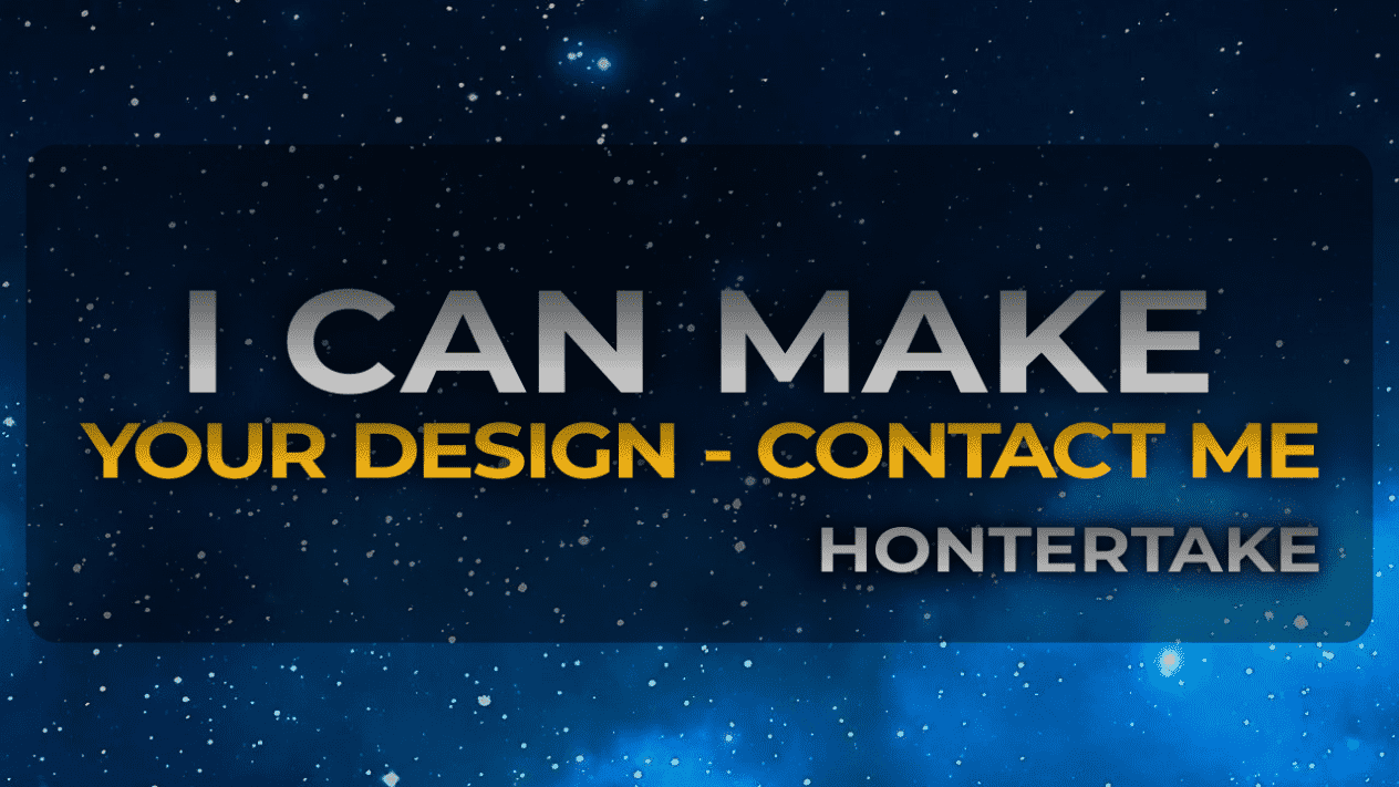 I CAN MAKE YOUR DESIGN