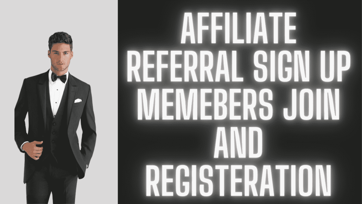 I will do massive affiliate referral link sign up, members join, registration