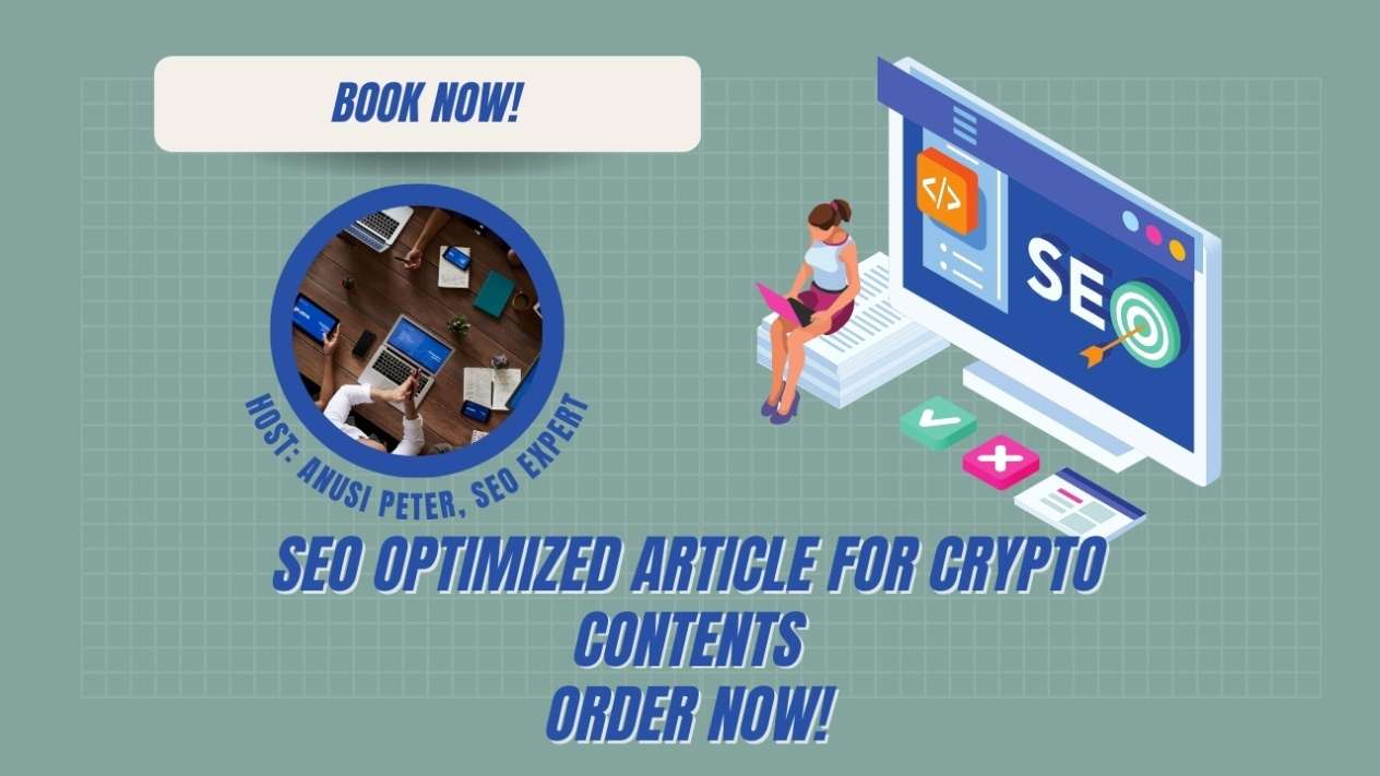 I will craft 4 perfect crypto articles for you (Fully SEO optimized)