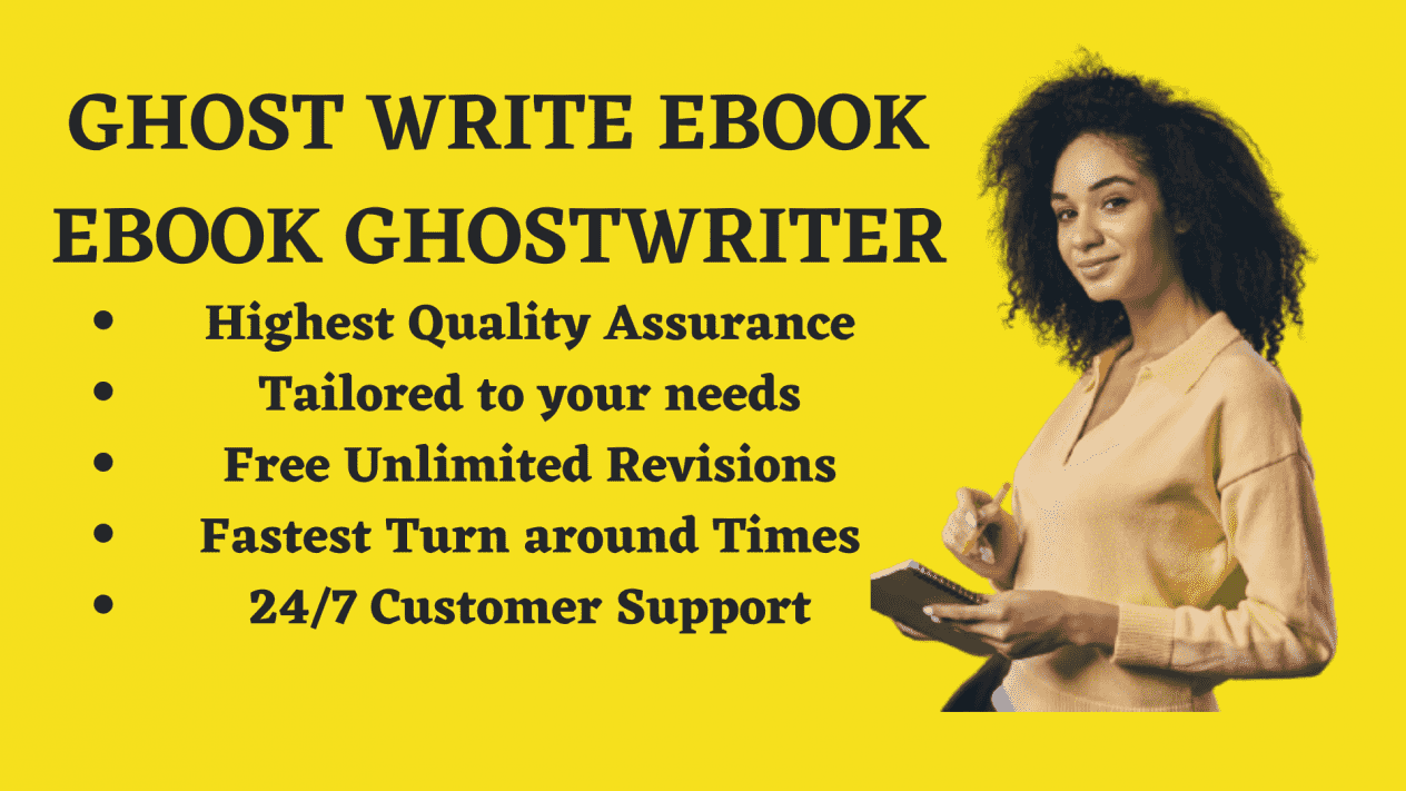 I will be your ebook ghostwriter writing non fictional books
