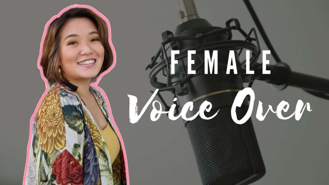 I will record an american female voiceover