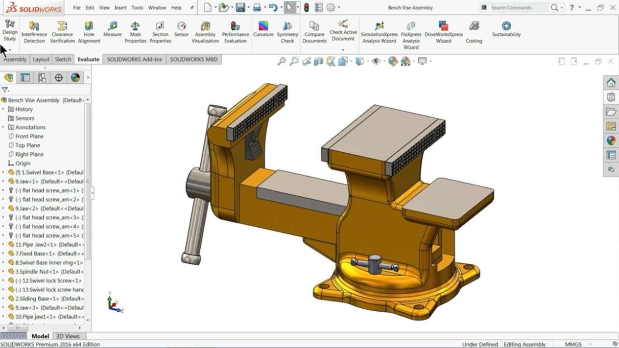 I will create 3D CAD models and renderings using SolidWorks