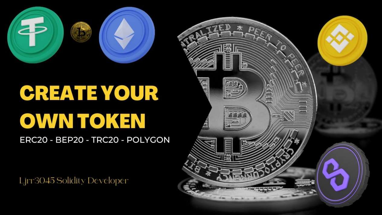 I will create yours tokens smart contracts erc20, bep20 and polygon