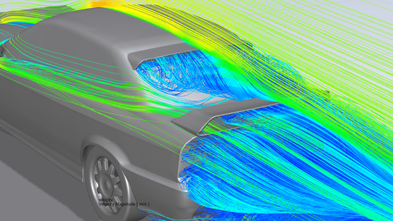 Car Aerodynamic Simulation and Analysis image 3