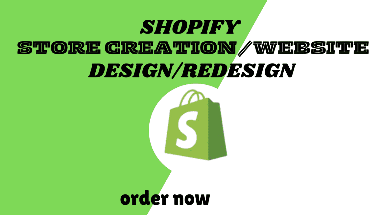 I will design and redesign shopify store, shopify dropshipping, shopify website