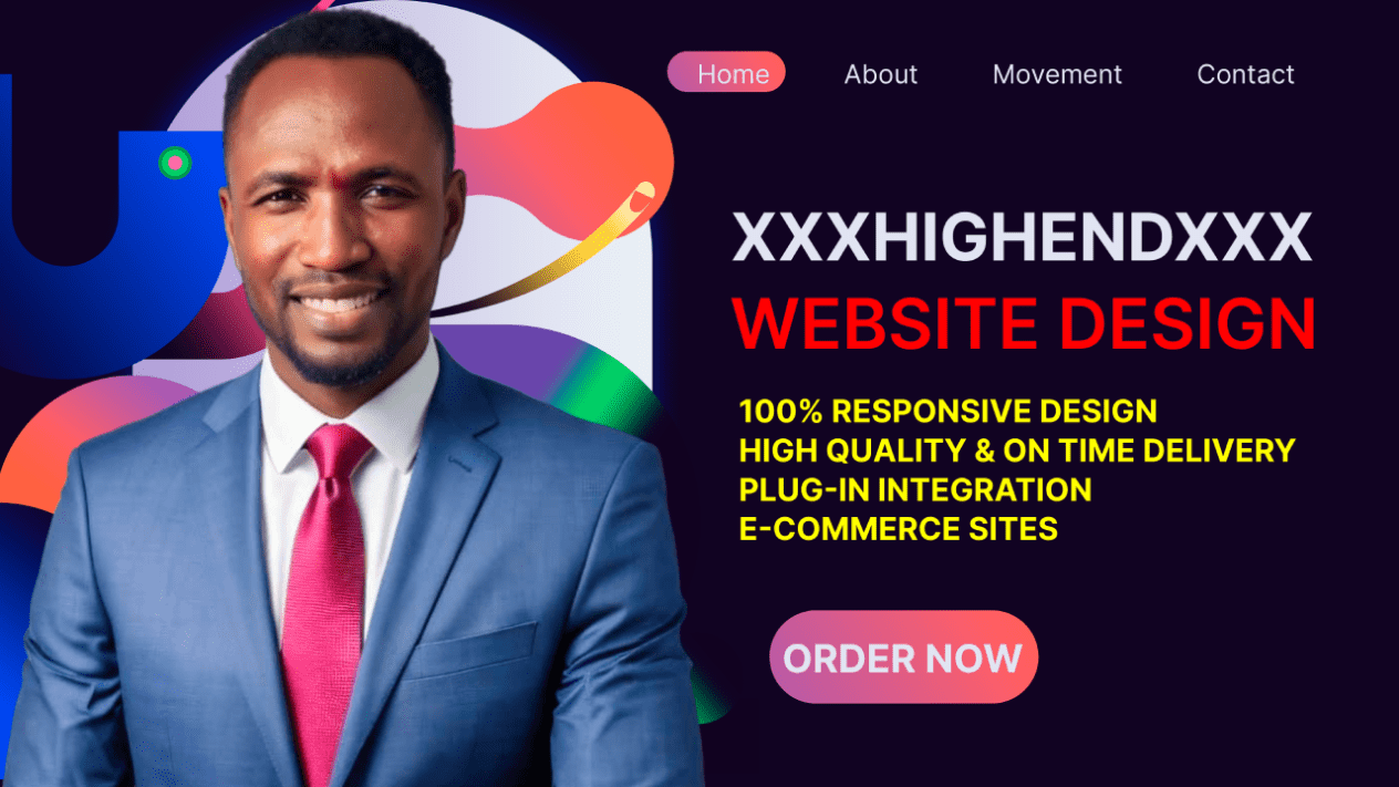 I will design high quality website for you