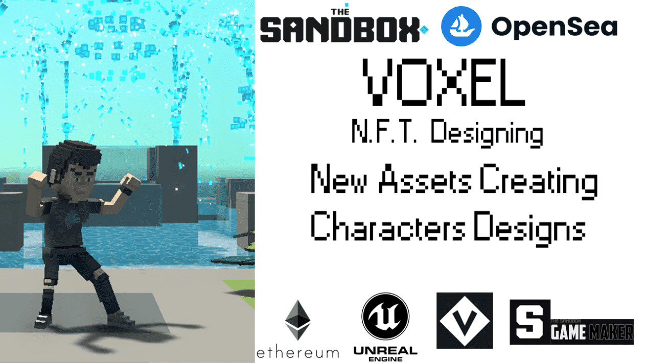 I will Design NFT Assets for The Sandbox Game