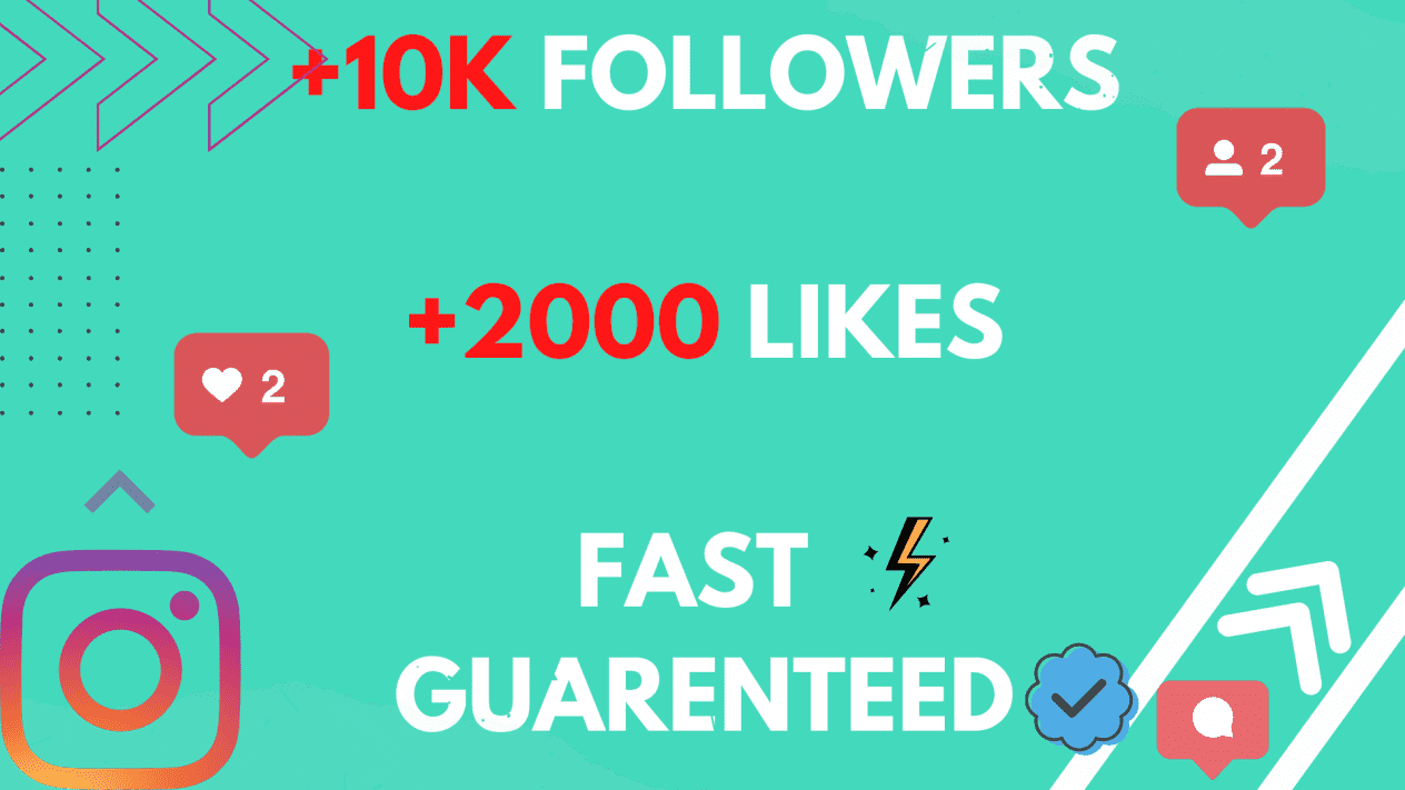 i will Add 10K Instagram Followers and 2000 likes