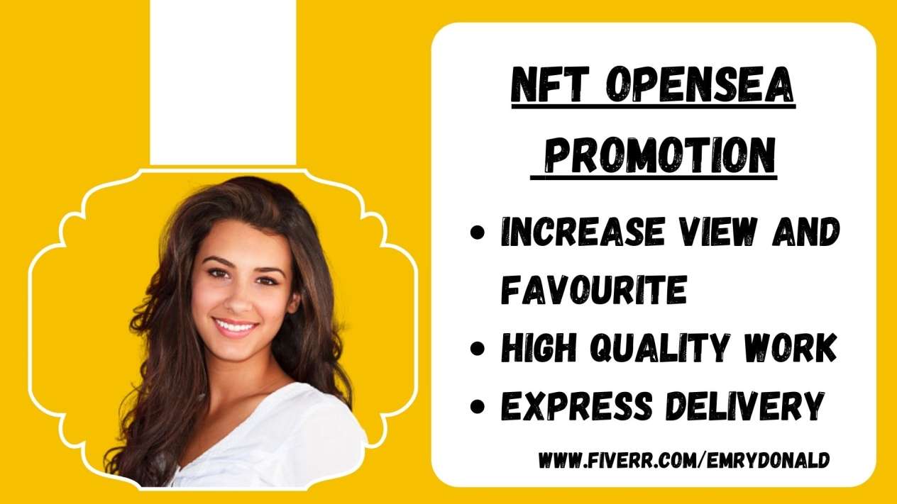 I will do opensea nft promotion, opensea marketing