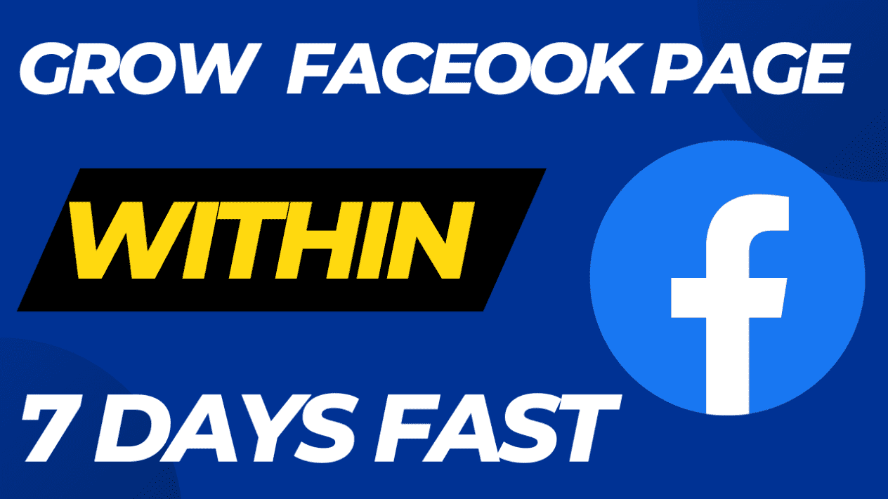 grow your facebook page in 7 days with 6000 real followers+likes