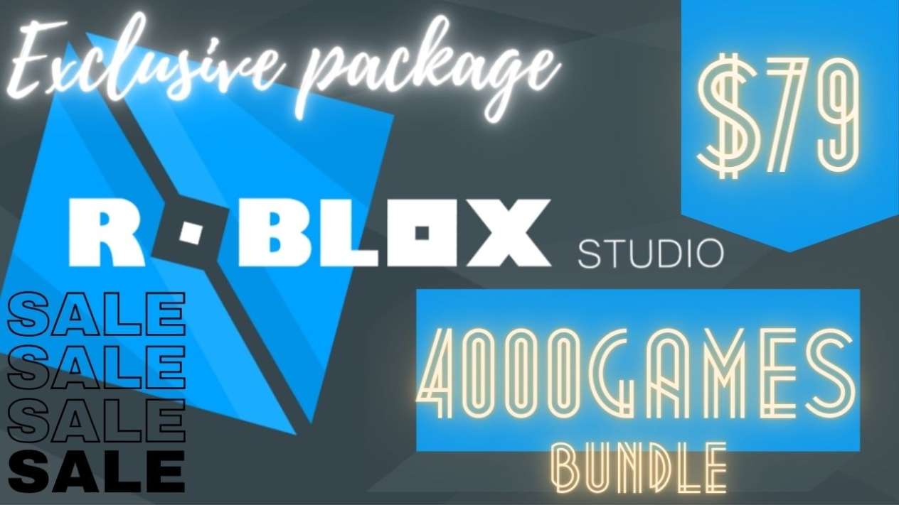 I Will provide you 4000 Roblox Game Files (.RBXL) For Developing (Roblox  Studio)