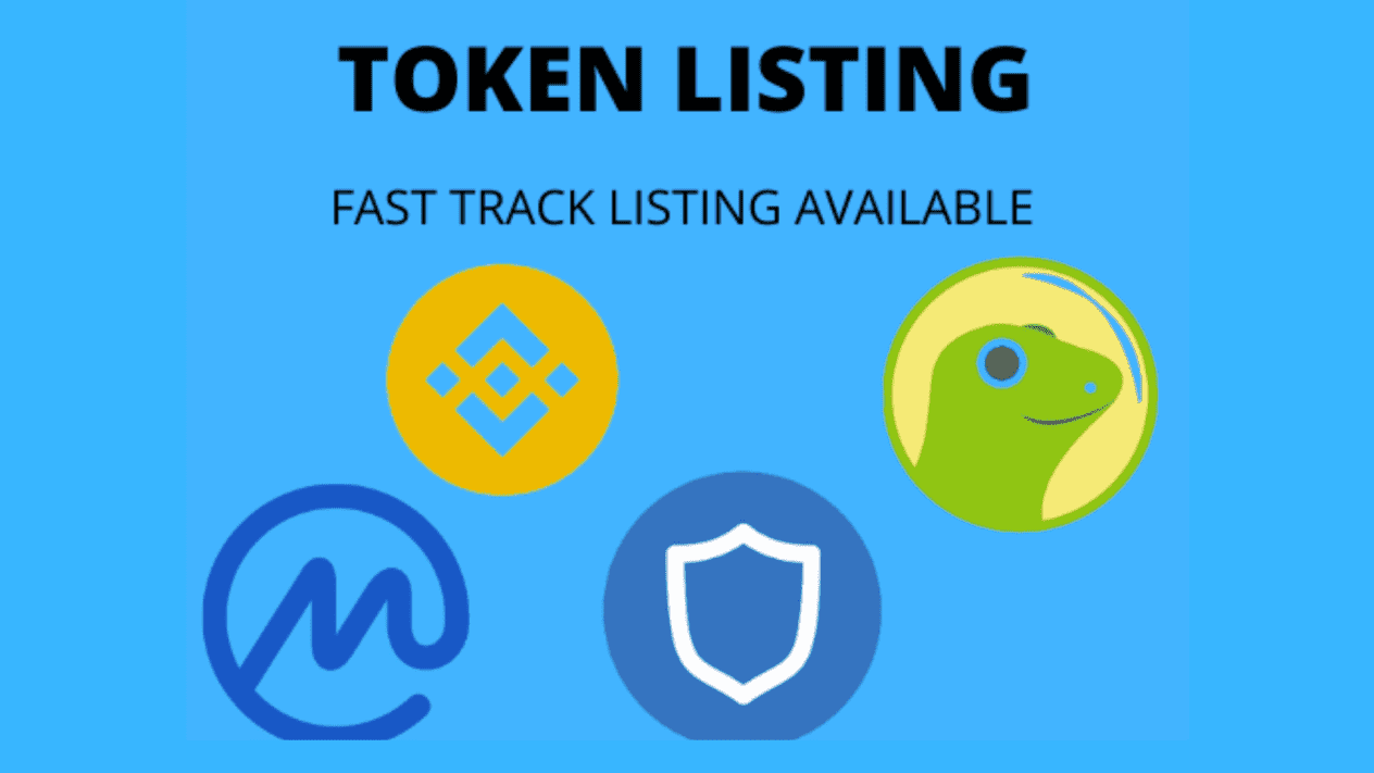 I will get your token listed on Coinmarketcap, Coingecko