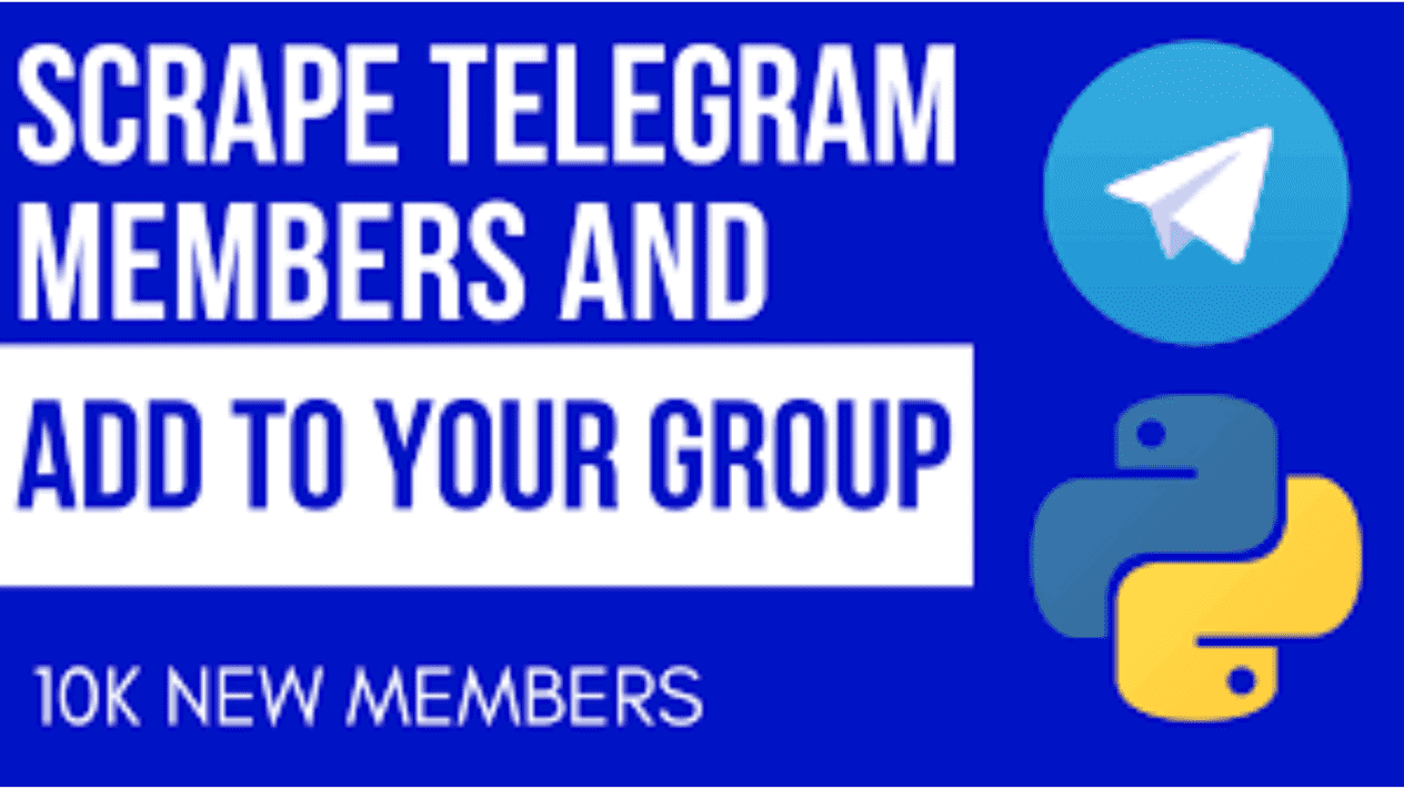 do telegram real and active user member ,scraper ,promotion to group with adder