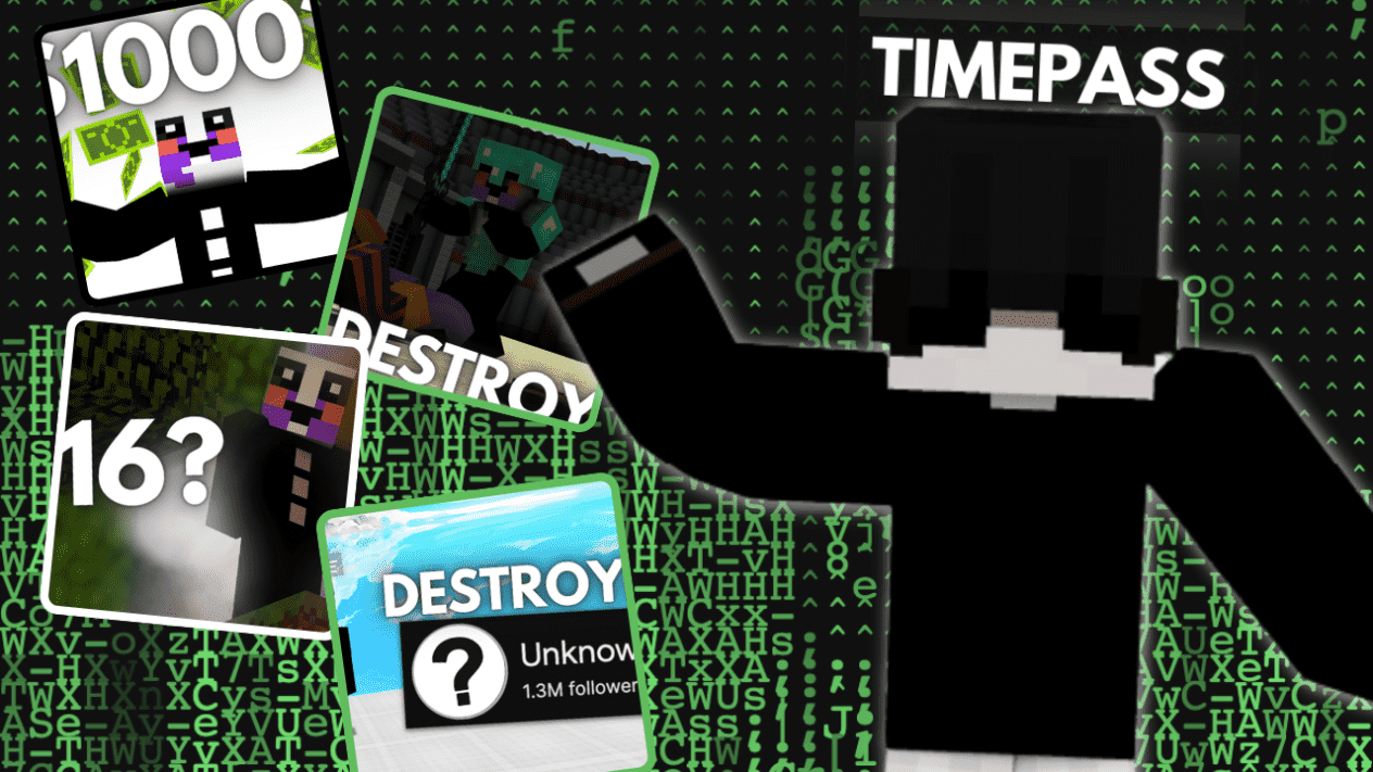 Minecraft Thumbnail Design