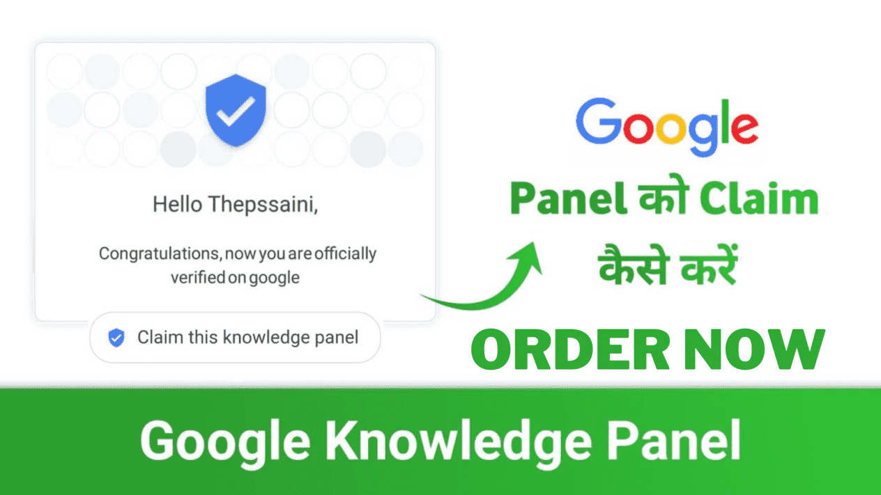 I will create a verified google knowledge panel for personal or company