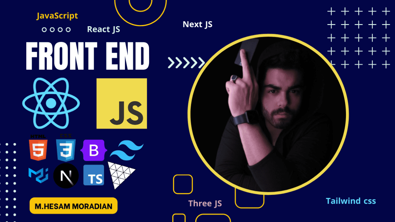 I will be your frontend web developer using react, Tailwind, HTML, CSS, bootstrap, javascript,Material UI,Three JS