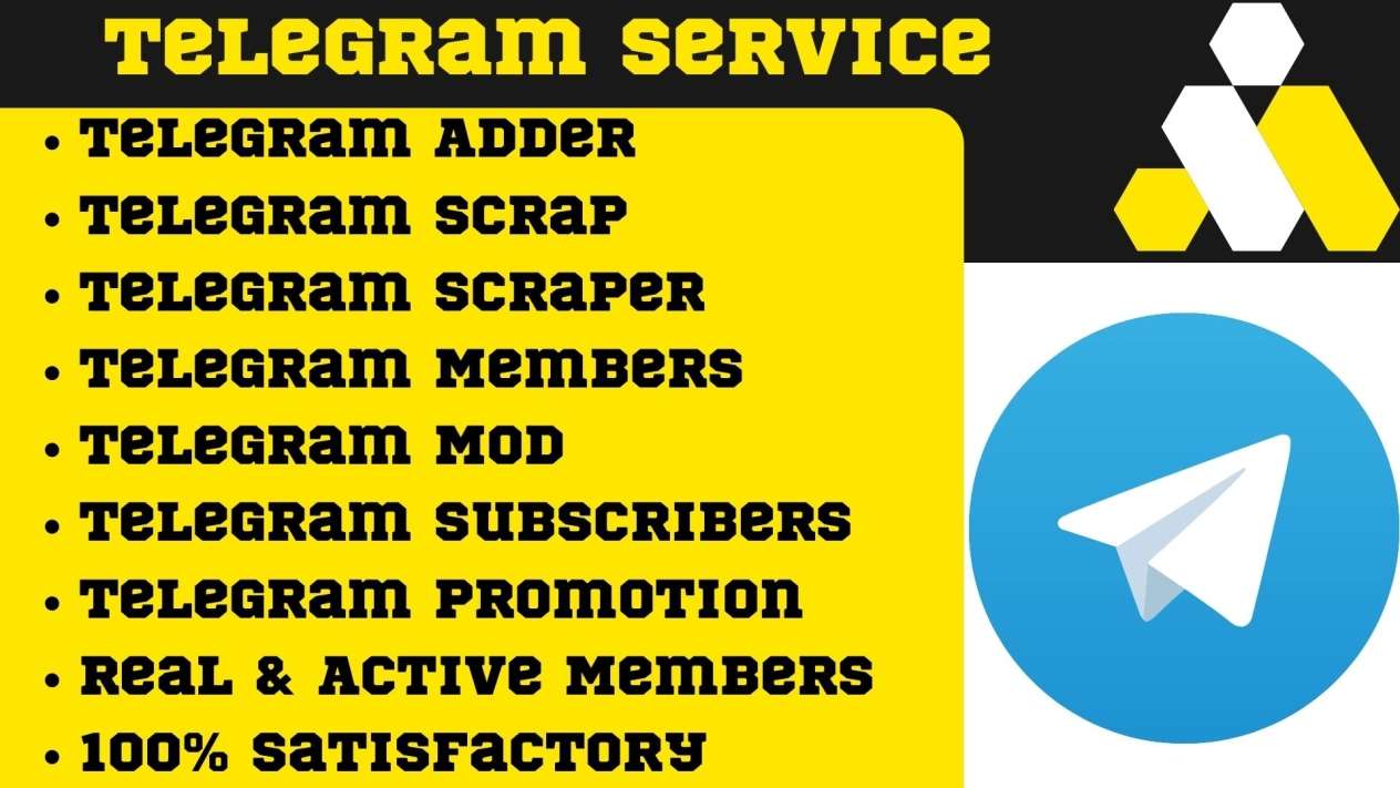 I will do telegram scrap, telegram adder, telegram scraper