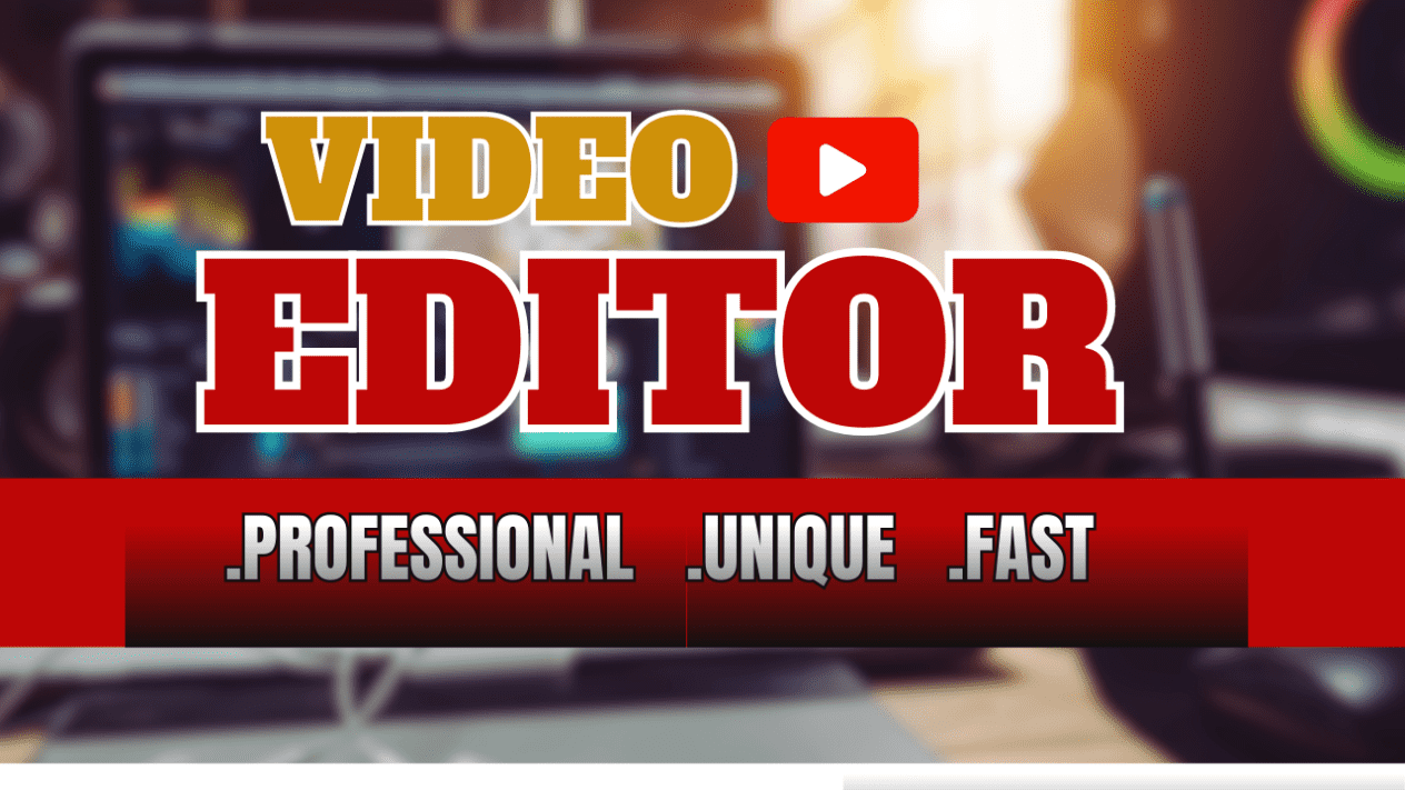 I will do professional  YouTube video editing and thumbnail design