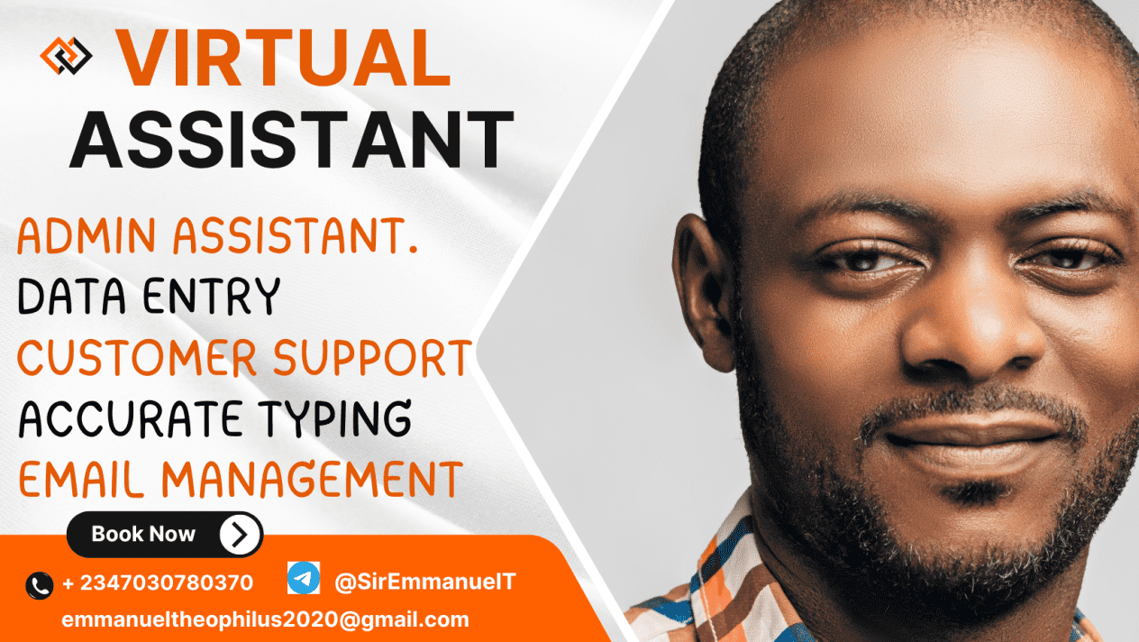 Admin Assistant | Customer Care | Data entry | Typing | Moderator | Lead Generation | Email Management |