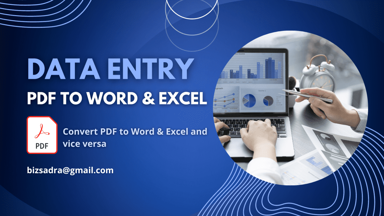 I will Convert PDF to Word and Excel and vice versa