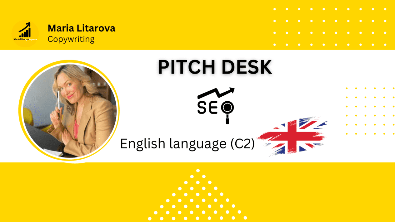 Pitch-Desk in English