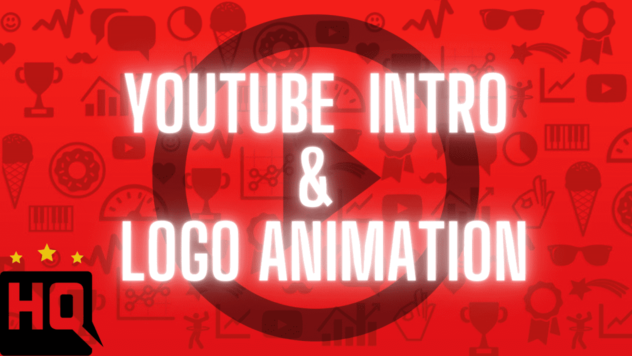 I will produce a custom youtube intro or outro, or logo animation