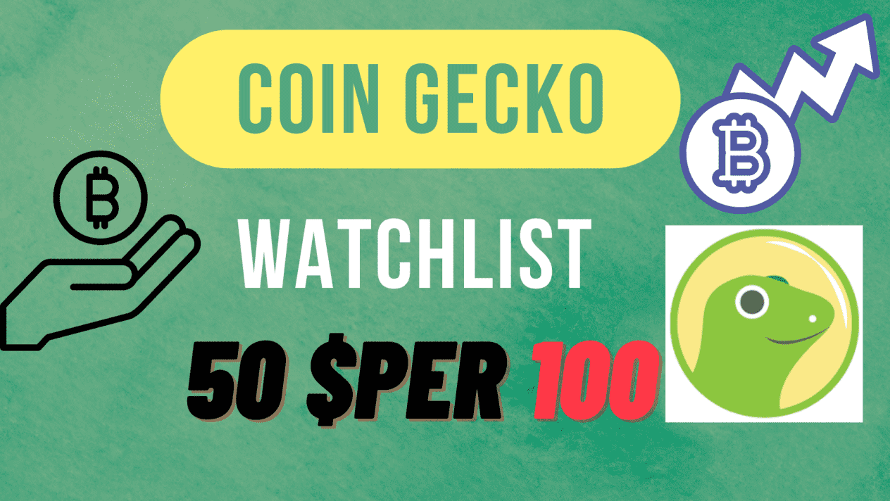 Boost Your Coin's Watchlist On Coingecko