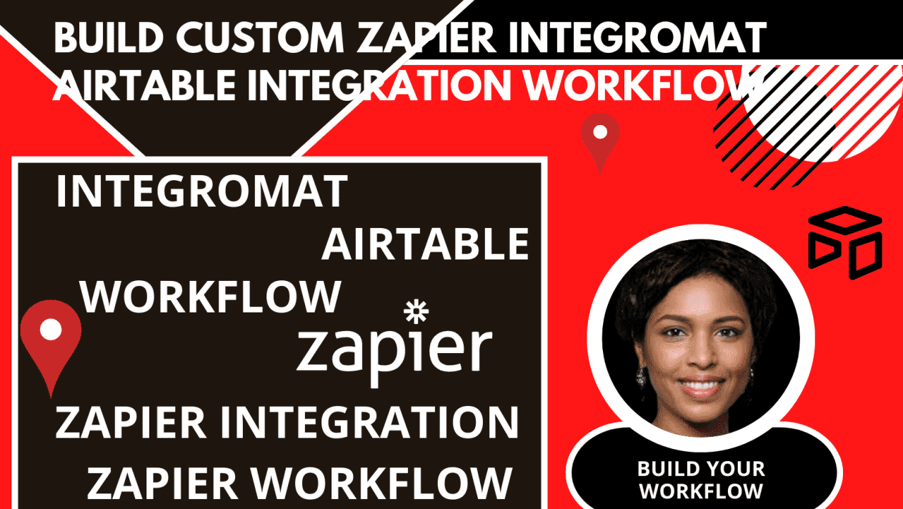 I will build workflow automation using zapier integromat airtable integration