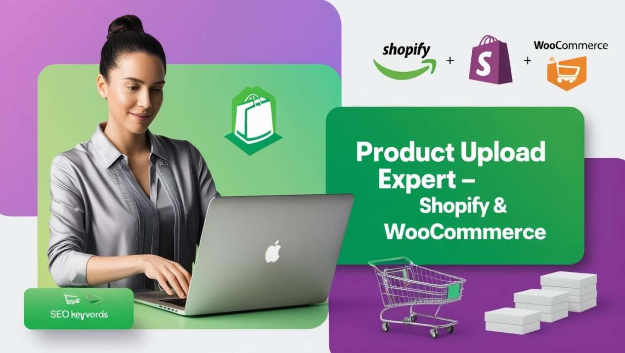 Professional Shopify Product Upload and Data Management Service