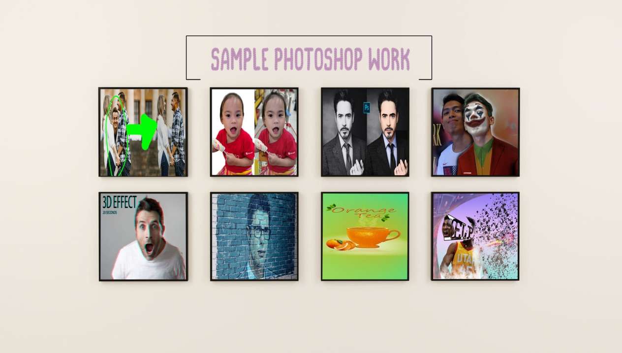 I will do your photoshop work within 12 hours image 1