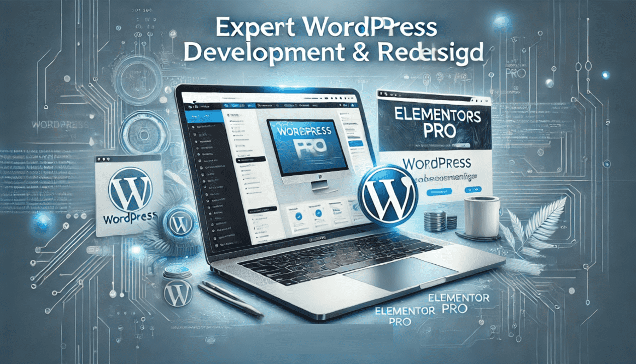 I will create a Professional WordPress Website or redesign with Elementor Pro