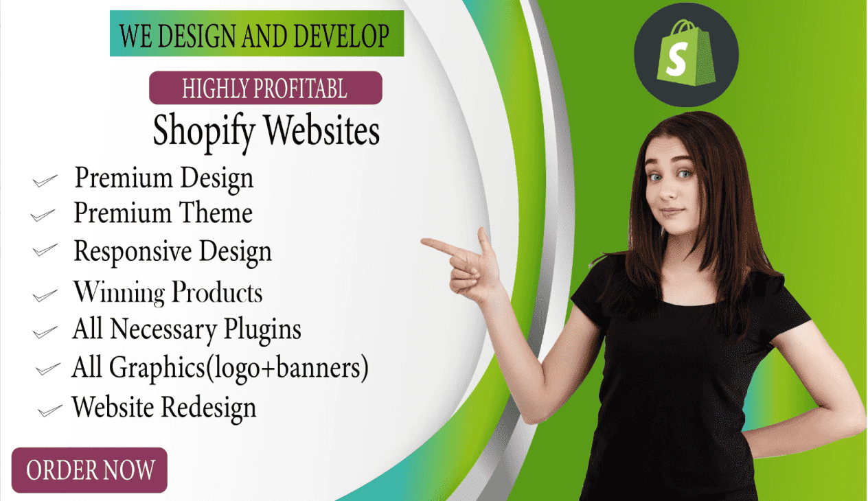 I will design shopify store , shopify website