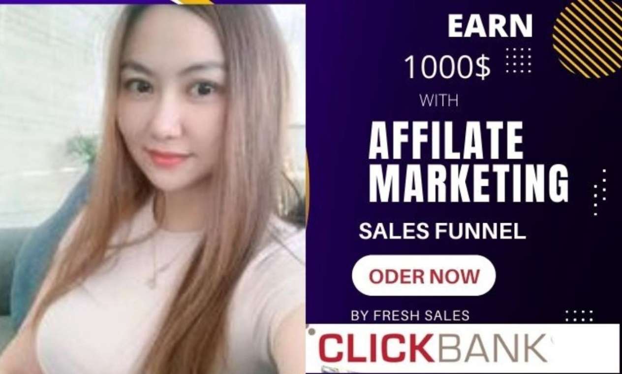 I will sales click bank ,amazon affiliate marketing sales funnel or landing page sales