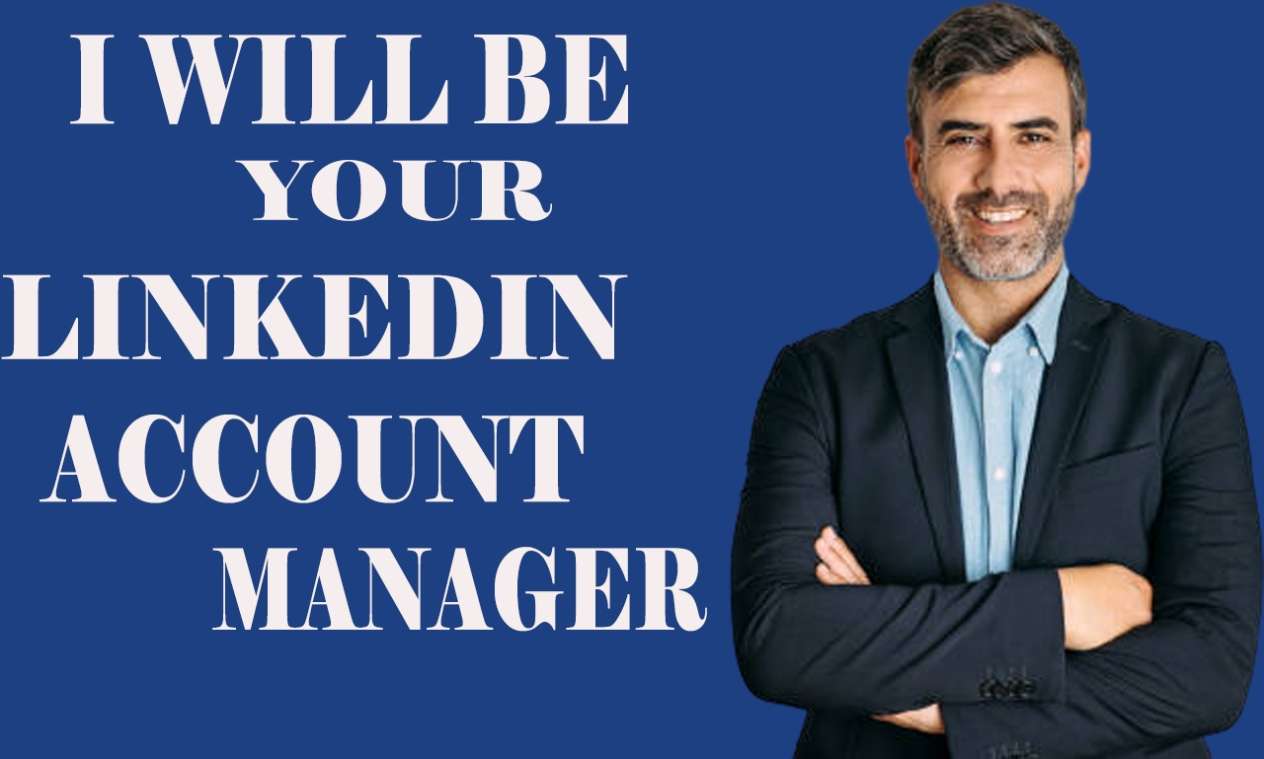 I will manage your social media account and be your manager