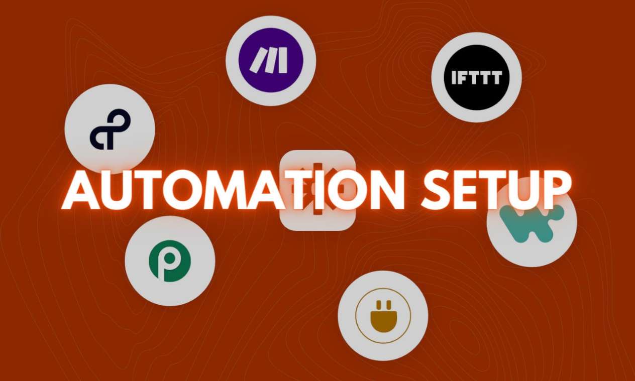 I will setup automation through make, zapier or pabbly connect