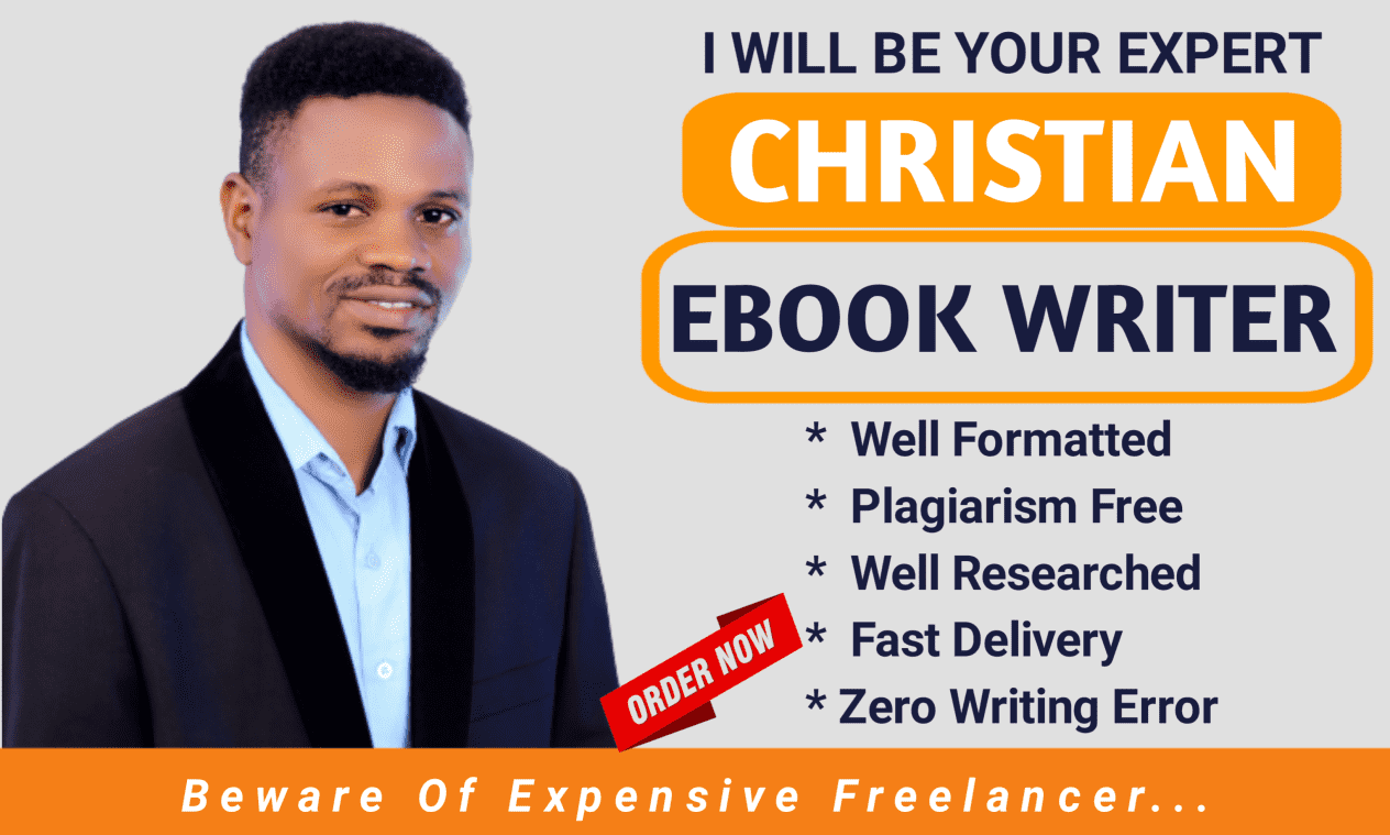 I will write your christian blogs, christian sermon, prayer point, article, and devotional ebook