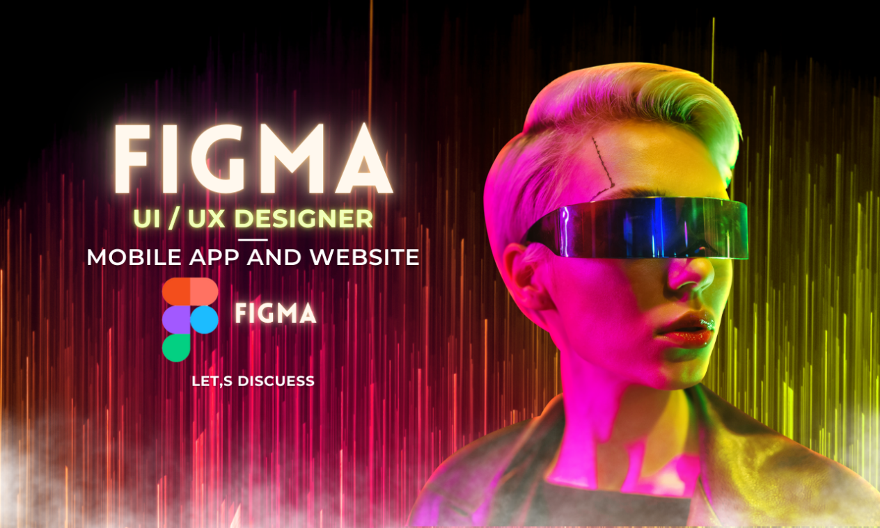 I will do figma website design, mobile app UI UX design