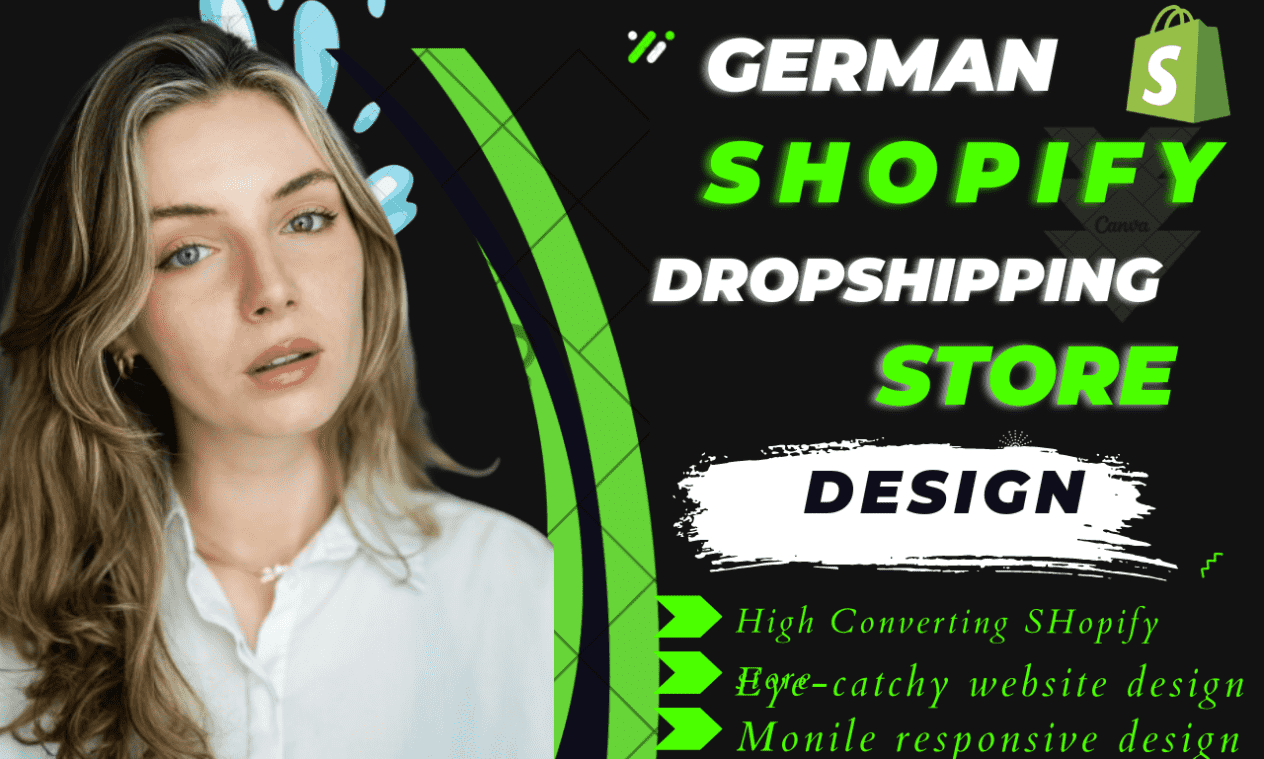 I will design Shopify dropshipping store, build Shopify store, Shopify website