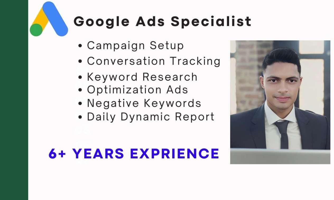 I will do Google Ads, Campaign Setup, Google Adwords and PPC setup
