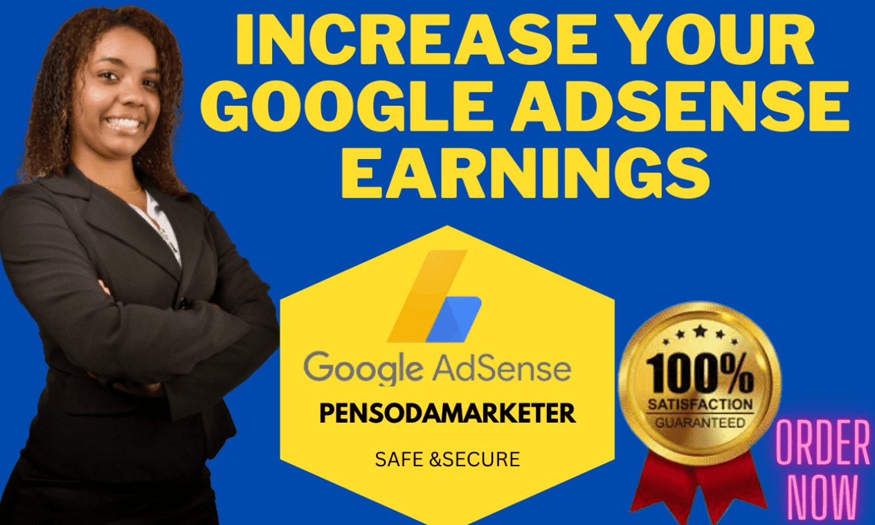 I will increase your adsense earning, adsense loading, CPC and web traffic