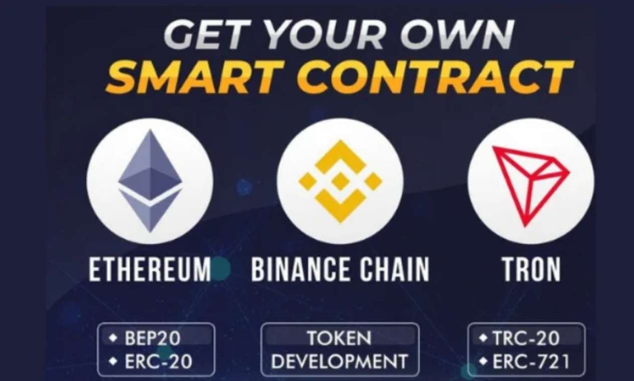 I will create custom erc20, bep20, polygon token with smart contract