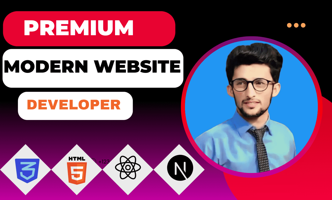 I will build or redesign a professional and modern website for you