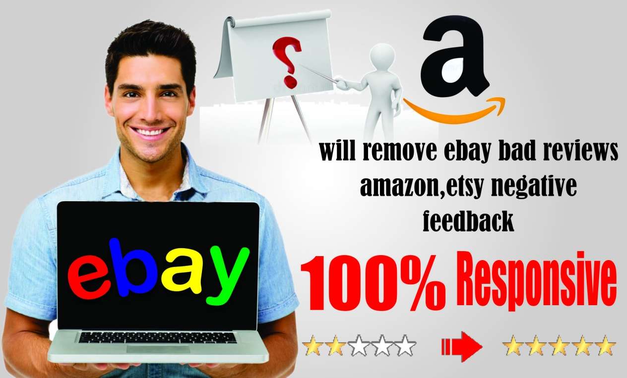 i will remove ebay etsy and amazon defect and negative review