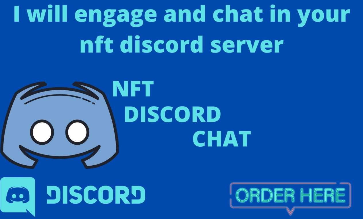 I will do chat 5000 messages on your NFT  discord server
