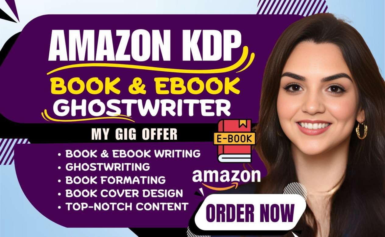 I will be your Professional Ghost writer