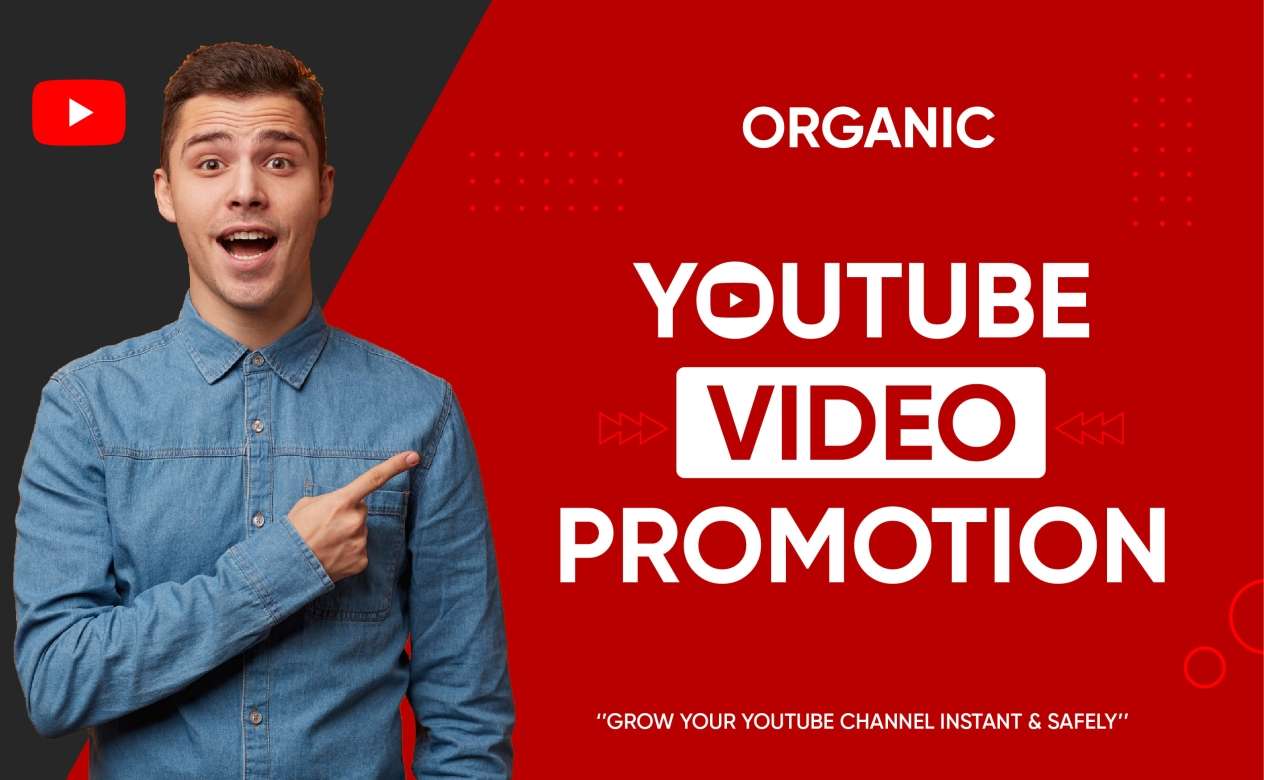 I will do organic youtube promotion of your video